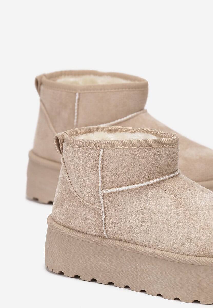 Уги висока платформа (світло-бежеві)