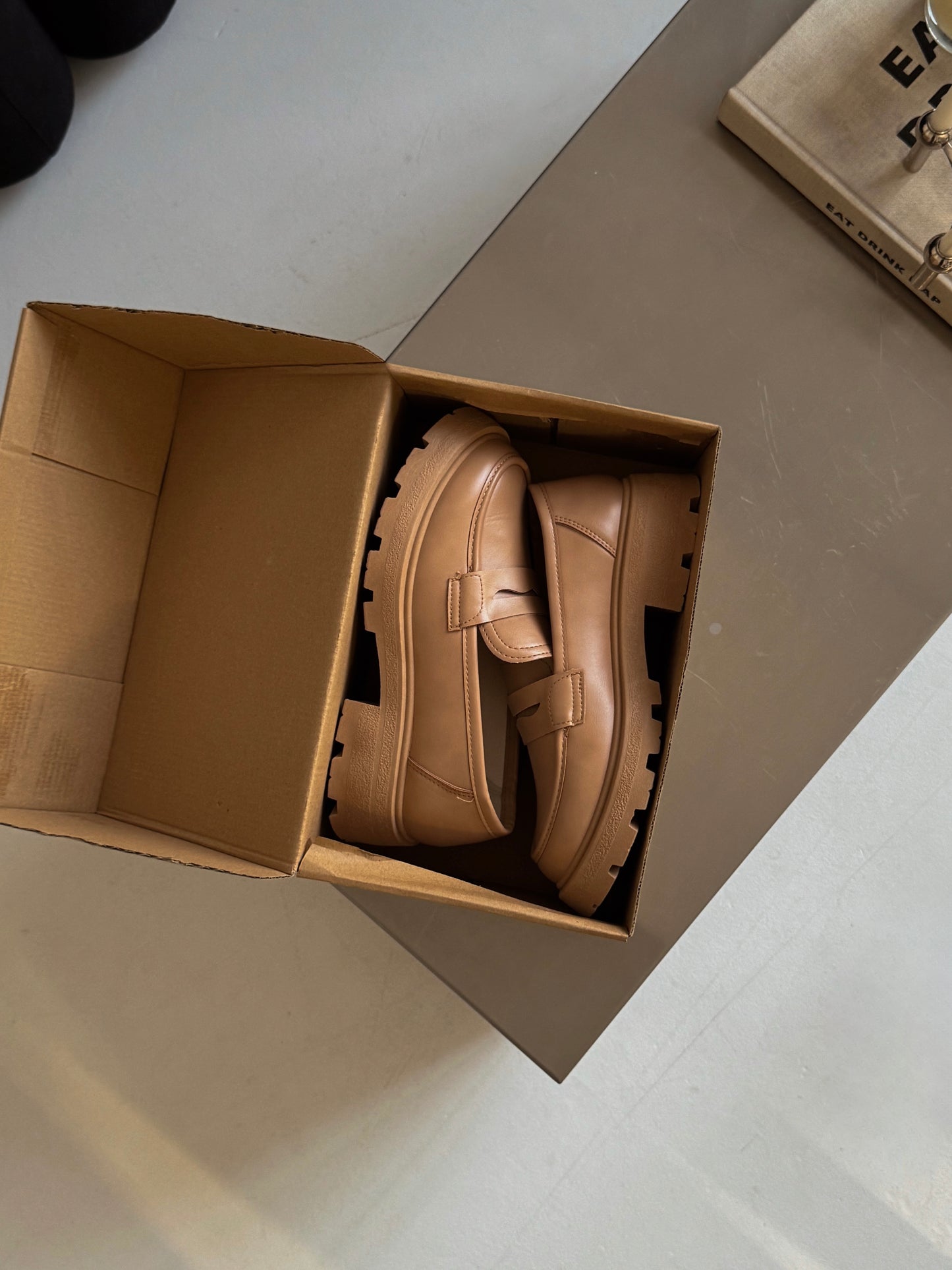 Лофери класичні коричневі