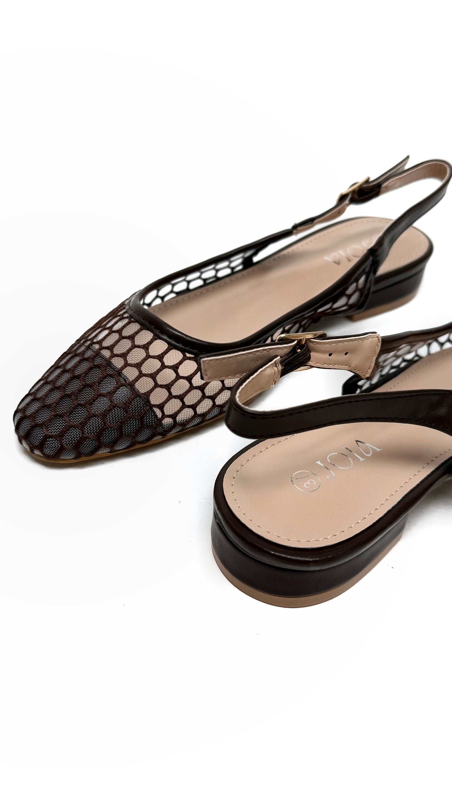 Слінбеки в сіточку коричневі