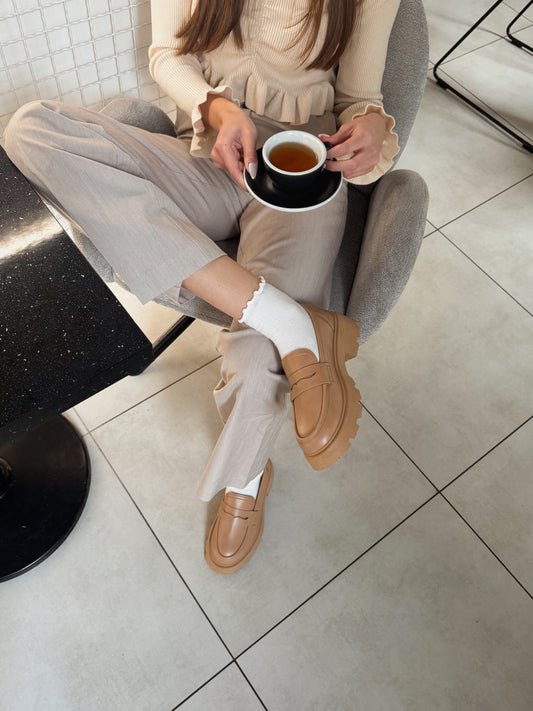 Лофери класичні коричневі